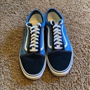 Brand new men’s size 12 blue vans